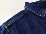 FOESCE 17oz Heavyweight Bamboo Knot Cotton Denim Shirts Men Autumn Spring American Vintage Casual Tough Hard Workwear Jeans Tops Coats