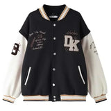 FOESCE 2000'S New Street Pop Hip Hop Heavy Industry Jacket Jacket Male Harajuku Fashion Joker Baseball Suit Couple Casual Jacket