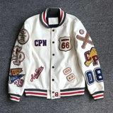 FOESCE 2000'S New Street Pop Hip Hop Heavy Industry Jacket Jacket Male Harajuku Fashion Joker Baseball Suit Couple Casual Jacket