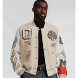 FOESCE 2000'S New Street Pop Hip Hop Heavy Industry Jacket Jacket Male Harajuku Fashion Joker Baseball Suit Couple Casual Jacket