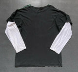 FOESCE 2000s Graphic T Shirts Suffering Skeleton Print Top Y2K Angel Hip Hop Harajuku high steet Plus Size Loose shirt Fashion Clothing