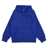 FOESCE 2025 Brand Men's Hoodie Harajuku Student Sweatshirt Pure Color Fashion Simple Streetwear Men's And Women's Pullover Sweatshirt