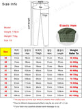 FOESCE 2025 New Autumn Cargo Pants Men Multi-Pockets Washed Cotton Work Wear Cargo Jogger Military Overalls Elastic Waist Male Trousers