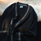 FOESCE 2025 Spring New Light Luxury Fashion Cardigan Sweater Loose Knitwear Comfortable Casual Jacket Boutique Clothing Simple Style