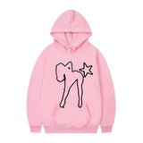 FOESCE 2024 Harajuku Hip Hop Creative Sweatshirts Y2k Hooded Sweatshirt Graphic Print Hoodie Men Women Oversized Street Hoodies Tops