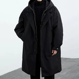 2024 Spring and Autumn New Fashion Solid Color Windproof Long Trench Coat Men's Casual Loose Large Size High Quality Coat M-5XL