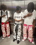 FOESCE 2025 Hip-hop Trendy Streetwear Trousers American Retro Baggy Wide-leg Casual Pants Men Harajuku Colorful Drawstring Sweatpants