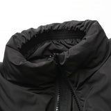 FOESCE 24FW Japanese WTAPS Down Jacket Autumn Fashion Stand-up Collar Zipper Light Jackets High Street Loose Windproof Warm Down Jacket
