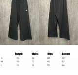 FOESCE 25ss Big Loops Logo Embroidery Oversized Men Women Sweatpants Streetwear Hiphop Men Casual Pants