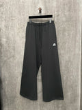 FOESCE 25ss Big Loops Logo Embroidery Oversized Men Women Sweatpants Streetwear Hiphop Men Casual Pants