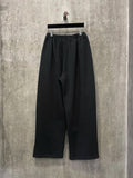 FOESCE 25ss Big Loops Logo Embroidery Oversized Men Women Sweatpants Streetwear Hiphop Men Casual Pants
