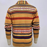 FOESCE 2025 Men's Thick Warm Knitted Sweater Jackets Cardigan Autumn Winter Casual Jacquard Knit Sweaters Coat Thicker Sweaters Male