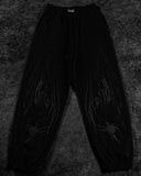 FOESCE American Breathedivinity trend suit fitness short-sleeved men and women loose dragon soul dark gothic pattern printed y2k sw