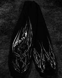 FOESCE American Breathedivinity trend suit fitness short-sleeved men and women loose dragon soul dark gothic pattern printed y2k sw