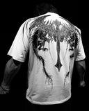FOESCE American Breathedivinity trend suit fitness short-sleeved men and women loose dragon soul dark gothic pattern printed y2k sw