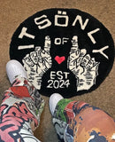 FOESCE American Cartoon Graffiti Sweatpants Y2K Pants Mens Gothic Hip Hop Cartoon Retro Baggy Elastic Waist Jogging Casual Trousers