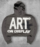 FOESCE American Fashion Embroidery Personality Flash Diamond Oversize Zipper Hoodie Men Y2K New Harajuku Gothic Casual Joker Sweatshirt