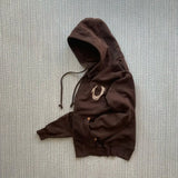 FOESCE American Retro Zipper Up Hoodie Y2K Clothes Harajuku Hip Hop Goth Oversized Hoodie Sweatshirt Men Women Casual Zip Jacket Tops