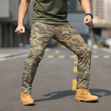 FOESCE Archon X9 Tactical Pants Slim Fit Waterproof Camouflage Training Pants Spring Autumn Breathable Waterproof Overalls Loose Wear