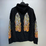 FOESCE Black Grey Brown WHO DECIDES WAR Hoodie Men Woman Good Quality Retro Printing Casual Loose New Pullover Hoodies