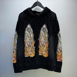 FOESCE Black Grey Brown WHO DECIDES WAR Hoodie Men Woman Good Quality Retro Printing Casual Loose New Pullover Hoodies