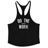 FOESCE Brand Fitness Clothing Bodybuilding Singlets Tank Top Men Muscle Shirt Sportwear Vests Cotton Stringer Tops