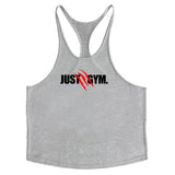 FOESCE Brand Fitness Clothing Bodybuilding Singlets Tank Top Men Muscle Shirt Sportwear Vests Cotton Stringer Tops