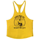 FOESCE Brand Fitness Clothing Bodybuilding Singlets Tank Top Men Muscle Shirt Sportwear Vests Cotton Stringer Tops