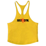 FOESCE Brand Fitness Clothing Bodybuilding Singlets Tank Top Men Muscle Shirt Sportwear Vests Cotton Stringer Tops
