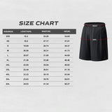 FOESCE Breathable Men's Gym Fitness Shorts For Men Fashion Wave Stripe Print Drawstring Shorts Plus Size Pocket Elastic Waist Shorts