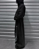 FOESCE Gothic Punk Harajuku Y2K Clothing Street Retro Pattern Print Casual Wide-leg Trousers Men Hip-hop Trend Brand Baggy Sweatpants