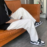 FOESCE Summer thin men jeans men's fashion famous brand versatile loose straight Summer pants clothes streetwear hiphop denim Hot Sale
