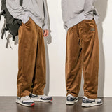 FOESCE Casual Pants Men's Joggers Men Trousers Jogger Man Sweatpants Male Clothing Oversize Sports Streetwear Baggy Wide Summer pants