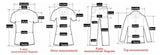 FOESCE Casual Men's Jean Jacket Pocket Denim Jacket Top
