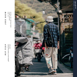 FOESCE Fresh and interesting printed casual pants, hip hop straight and handsome men's overalls 2025 The New listing Hot Sale