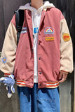 FOESCE Spring and autumn corduroy jacket men's ins tide brand Harajuku style Korean style versatile handsome loose Baseball Jacket
