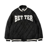 FOESCE Les Shuai t Lin wanwan winter baseball collar cotton jacket men's and women's loose couple work clothes cotton jacket Baseball