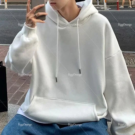 FOESCE Harajuku Oversized Letter Hoodies Women Streetwear High Quality Hoodie Vintage High Street Sweatshirt Goth Y2k Men Clothing