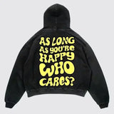 FOESCE Harajuku streetwear men Oversized angel Print Hoodies Women Tops tracksuit men Couples Sweatshirt Goth Y2k Clothes men clothing