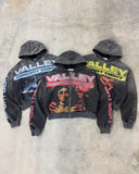 FOESCE Harajuku washing hoodies trend brand sweatshirts casual valley streetwear heavy water oversized hoodie tracksuit men clothing