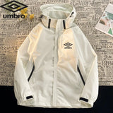 FOESCE High Quality New Spring and Autum Men's Business Casual Hooded Sport Jacket Hooded Zipper Jacket for Man Cotton Coat Windbreaker