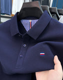 High end brand long sleeved men's polo shirt autumn fashion hot selling exquisite embroidery golf top comfortable casual T-shirt