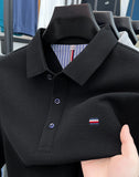 High end brand long sleeved men's polo shirt autumn fashion hot selling exquisite embroidery golf top comfortable casual T-shirt