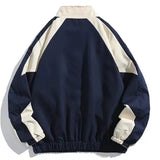 FOESCE Hip Hop Varsity Jacket Men High Street Patchwork Color Black Windbreaker Coats Women Spring Autumn Thin Fashion College Jackets