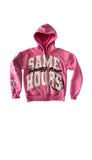 FOESCE Hip-hop Trendy Streetwear Y2K Harajuku American Retro Letter Print Zipper Hoodie Men's Punk Casual Colorful Oversized Sweatshirt