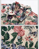 FOESCE Hong Kong style artistic embroidered jacket for men's spring and autumn loose fitting trendy denim jacket