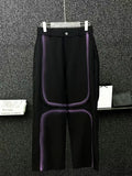 FOESCE J0177  Fashion Men's Sets 2025 Runway Luxury famous Brand European Design party style Men's Clothing
