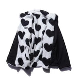 FOESCE Korean Fashion Simple Double Zipper Loose Down Jacket Men's And Women's Y2K New Harajuku Hip-Hop Gothic Casual Joker Street Wear