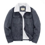 FOESCE Male Cotton Jackets Padded Warm Loose Parka Coat Corduroy Short Jacket Man Solid Zip Windbreaker Winter Men's Casual Windbreake
