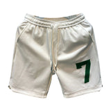 FOESCE Men Cargo Shorts Adjustable Waistband Shorts Stylish Men's Summer Casual Shorts Elastic Drawstring Waist Wide Leg